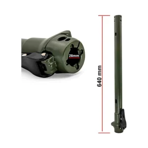 Mastil Verde Para Patinete Electrico Smartgyro K2: perfil de materiales para mayor longevidad.