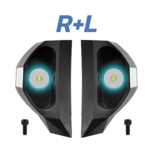 Modulo De Luz Delantera Derecha Para Patinete Electrico Kukirin G3: cotas para un colocación preciso.