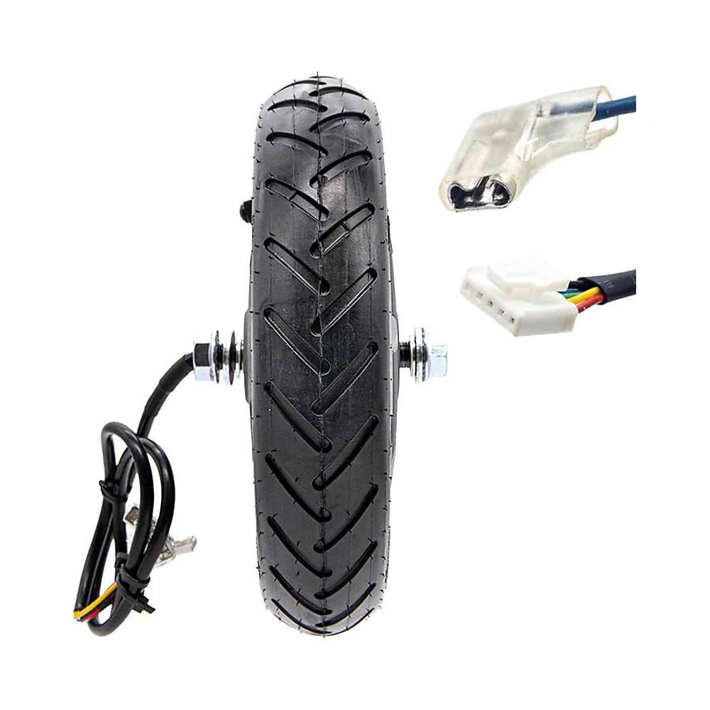 Motor 36V 300W 6 1 B34 Negro Para Patinete Electrico Xiaomi: diseño minucioso de los puntos de fijación.