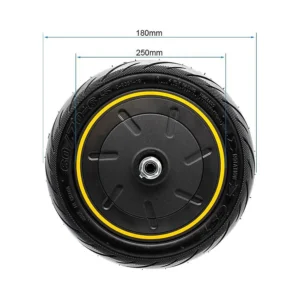 Motor 36V 350W 6 5 B50 Para Patinete Electrico Ninebot G30 Y G30P: cotas para un integración preciso.