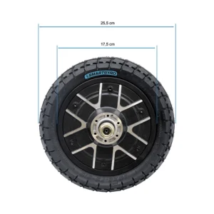 Motor 48V 500W 6 5 B50 Para Patinete Electrico Smartgyro Rockway Evo: primer plano de proporciones y medidas.