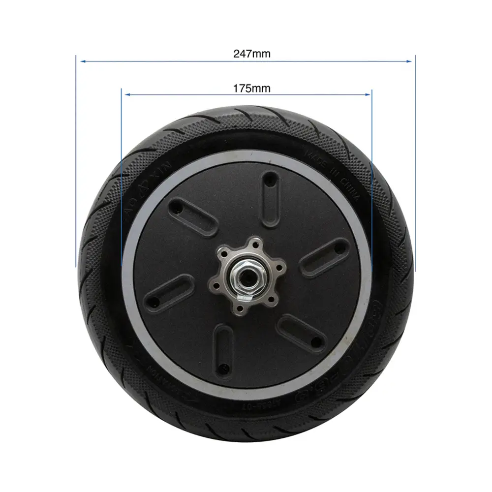 Motor 48V 800W 6.5/B45 con Rueda Maciza para Patinete Eléctrico - detalle visual