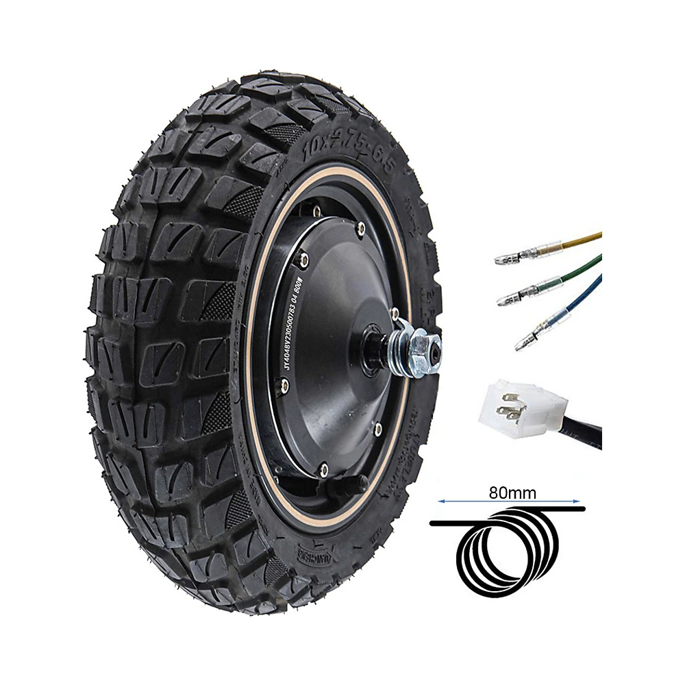 Motor Delantero 48V 800W 6 5 B50 Para Patinete Electrico Smartgyro Y Urbanglide: acabado de alta gama en detalle visual.