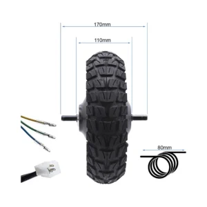 Motor Delantero 48V 800W 6 5 B50 Para Patinete Electrico Smartgyro Y Urbanglide: primer plano adicional de solidez.