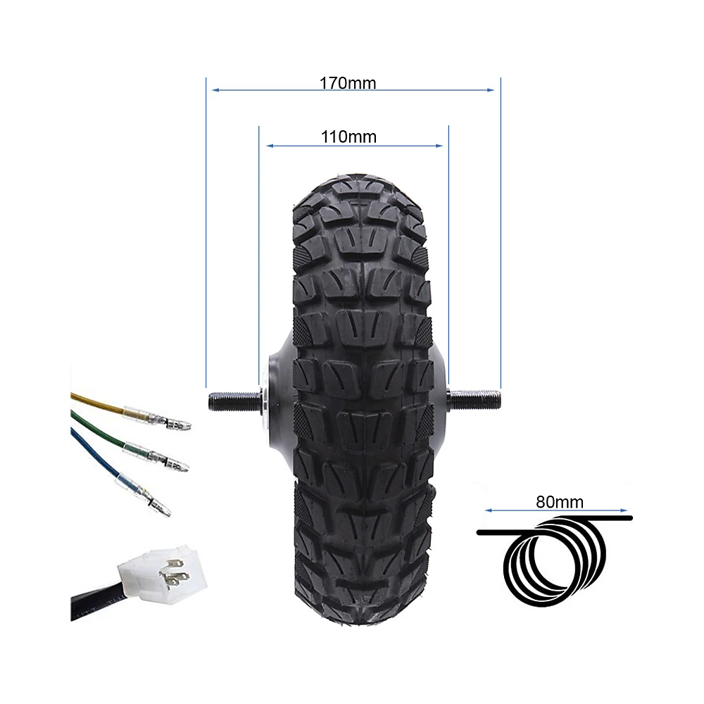Motor Delantero 48V 800W 6 5 B50 Para Patinete Electrico Smartgyro Y Urbanglide: primer plano adicional de solidez.