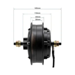 Motor Delantero 52V 1000W Para Patinete Electrico Kukirin G2 Master: primer plano de los puntos de colocación.