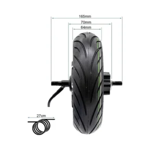 Motor Original 48V 350W Para Patinete Electrico Niu Kqi3 Pro: diseño minucioso de los puntos de montaje.