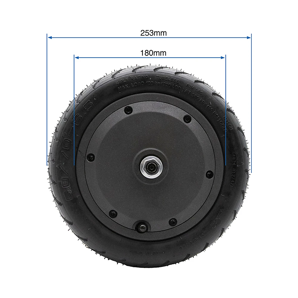 Motor Original Para Patinete Electrico Xiaomi Mi5: cotas para un montaje preciso.