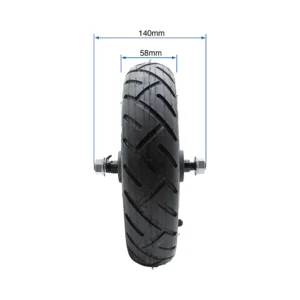 Motor Original Para Patinete Electrico Xiaomi Mi5: perspectiva técnica de los puntos de acoplamiento.