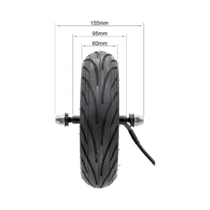 Motor Para Patinete Electrico Niu Kqi100: cotas para un fijación preciso.