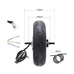 Motor Trasero 48V 500W 6.5/B50 para Patinete Eléctrico SmartGyro Speedway/Rockway - detalle visual