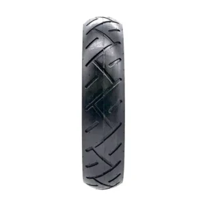 Perfil en perspectiva del neumático Wanda 10x2.125-6 reforzado para patinete eléctrico, estructura sólida.