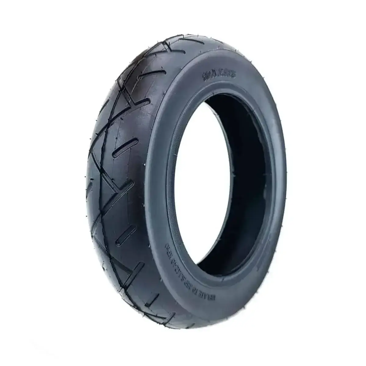 Neumático 10x2.125-6 Xuancheng – Cityroad Para Patinete Eléctrico, vista frontal cubierta reforzada, diseño urbano y duradero, en OmmviShop.
