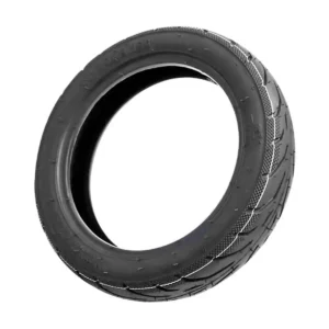 Neumático Yuanxing 10x2.125 estándar reforzado para patinete eléctrico, perfil lateral derecho mostrando detalles técnicos.