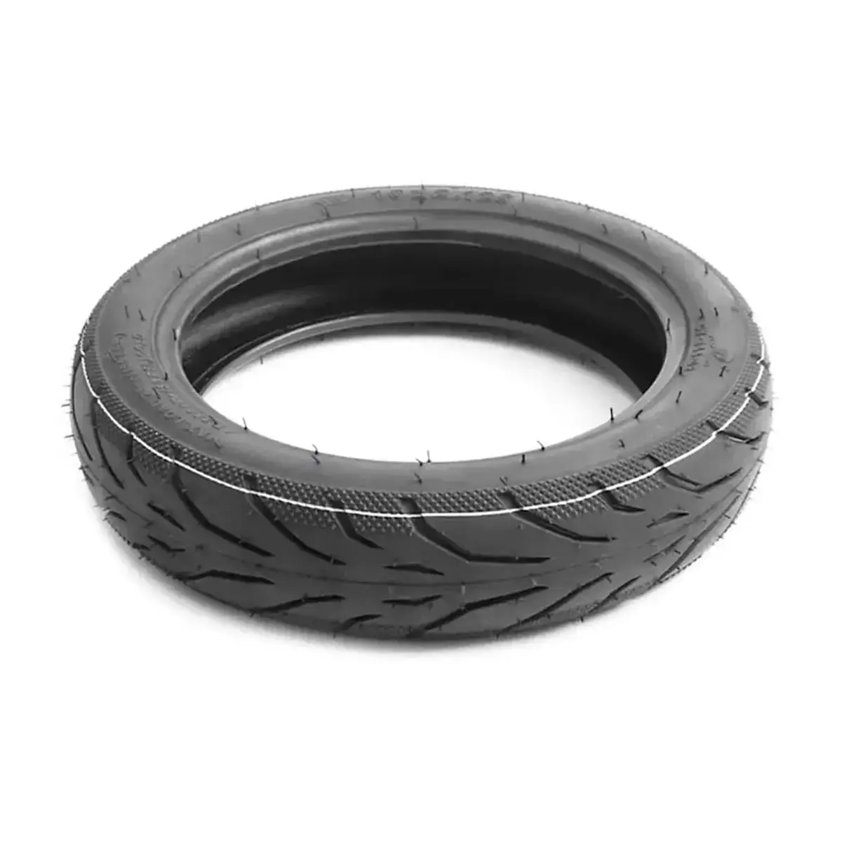 OMMVISHOP muestra la banda de rodadura del neumático Yuanxing 10x2.125 urbano reforzado para patinete eléctrico.