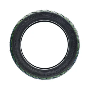 Vista lateral del neumático CST 10x2.3-6.5 Cityroad tubeless para patinete eléctrico, flanco robusto.
