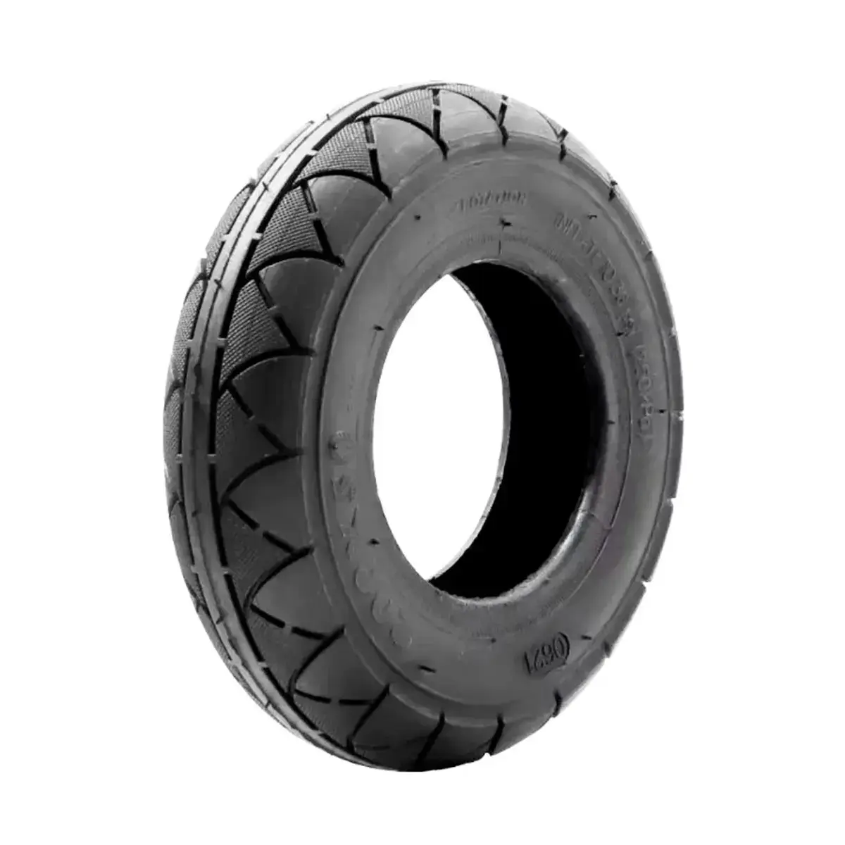 Neumático 200x50-4 – Compatible con Patinetes y Scooters Eléctricos, vista frontal mostrando diseño compacto en la tienda OmmviShop.