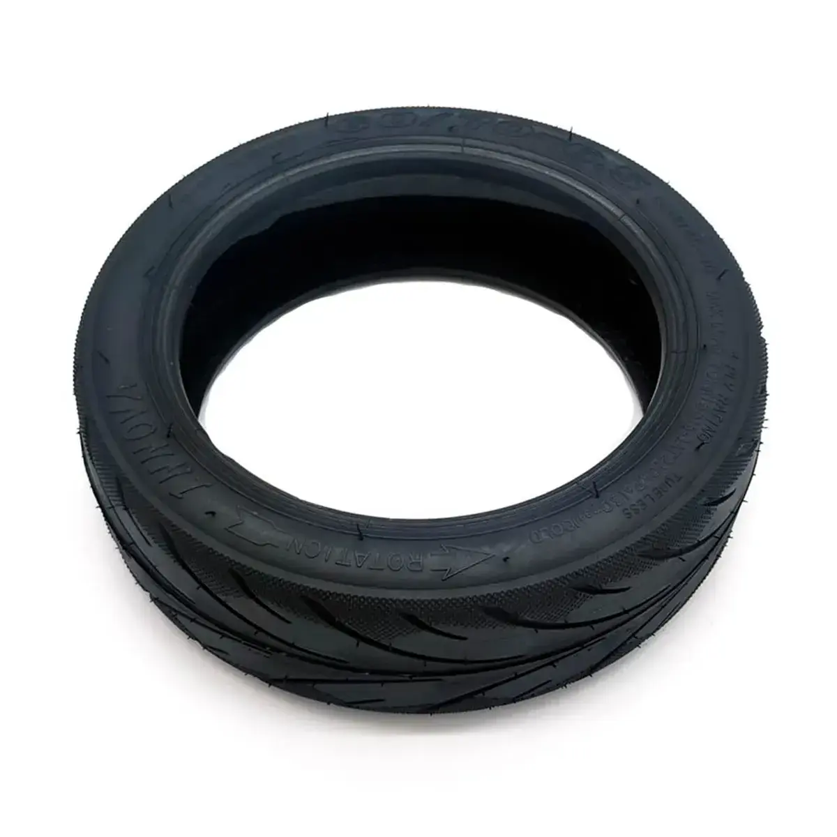 Banda de rodadura del neumático Innova 60/70-6.5 tubeless con gel antipinchazos para patinete eléctrico, detalle urbano.