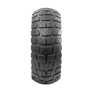 Perfil en perspectiva del neumático 8.5x3 50-134 offroad multitaco reforzado para patinete eléctrico, detalle visible.