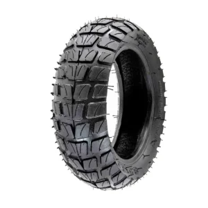 Neumático 8.5x3 50-134 Xuancheng Tubeless – Offroad Para Patinete Eléctrico, vista frontal cubierta multitaco de tracción extra en OmmviShop.