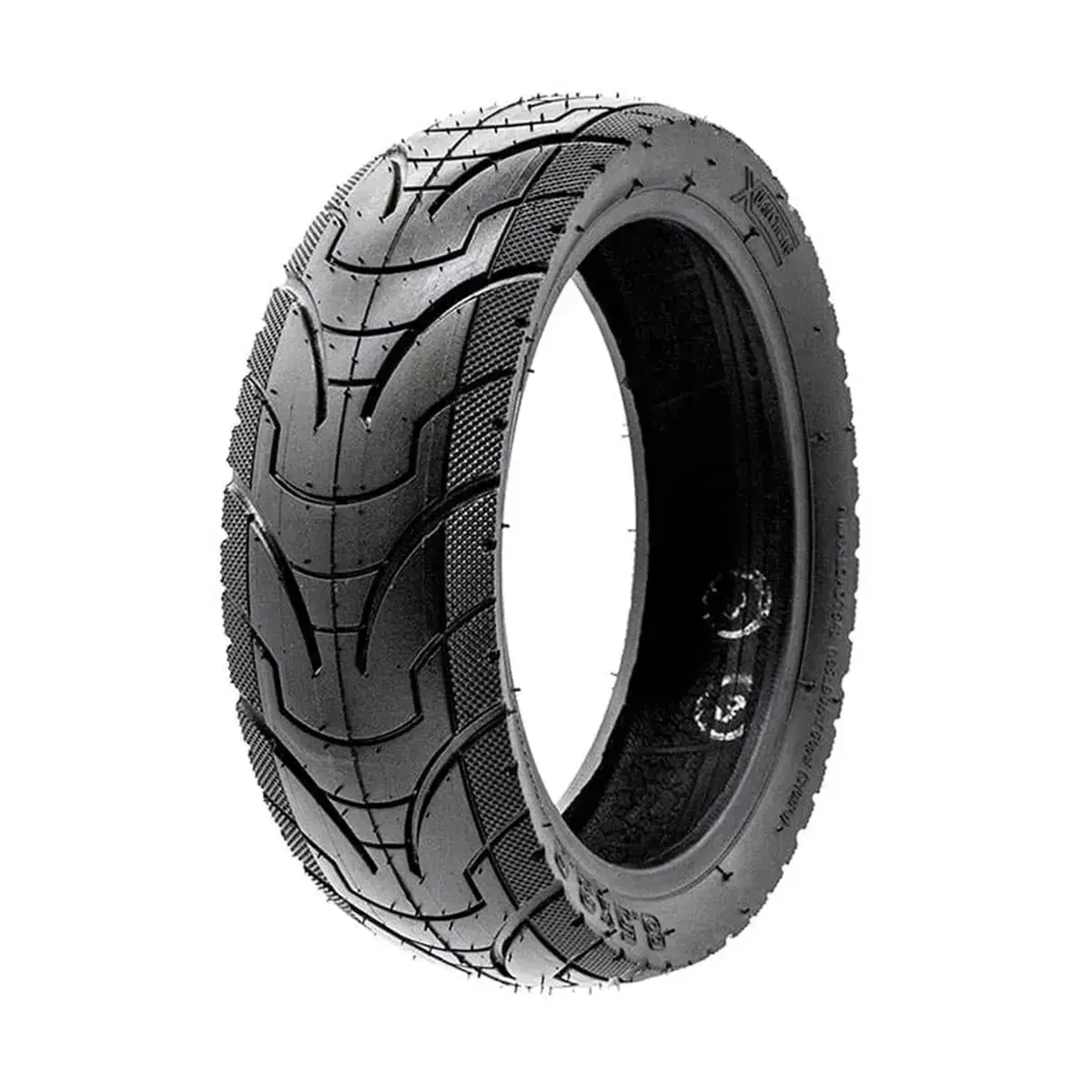 Neumático 8.5x3-6.1 Xuancheng Cityroad – Para Patinete Eléctrico, vista frontal cubierta reforzada, uso urbano de alta calidad, en OmmviShop.