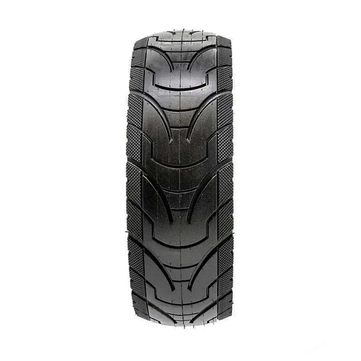 Neumático Xuancheng 8.5x3-6.1 Cityroad urbano reforzado para patinete eléctrico, perfil en perspectiva mostrando estructura.