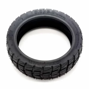 Banda de rodadura del neumático offroad XuanCheng 8.5x3-6.1 reforzado para patinete eléctrico, vista superior.