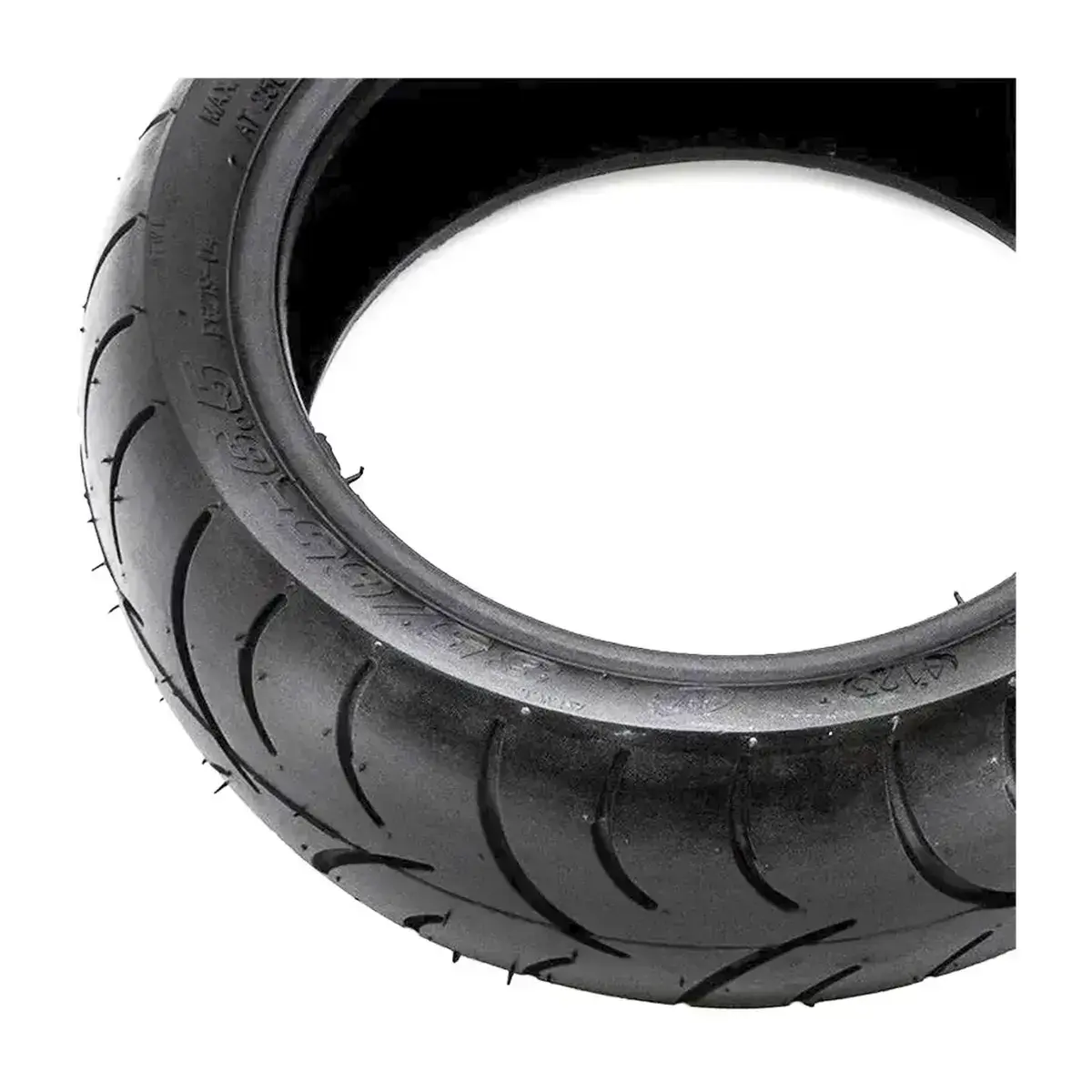 Neumático Wanda Cityroad 85/65-6.5 tubeless reforzado para patinete eléctrico, medidas grabadas en caucho.
