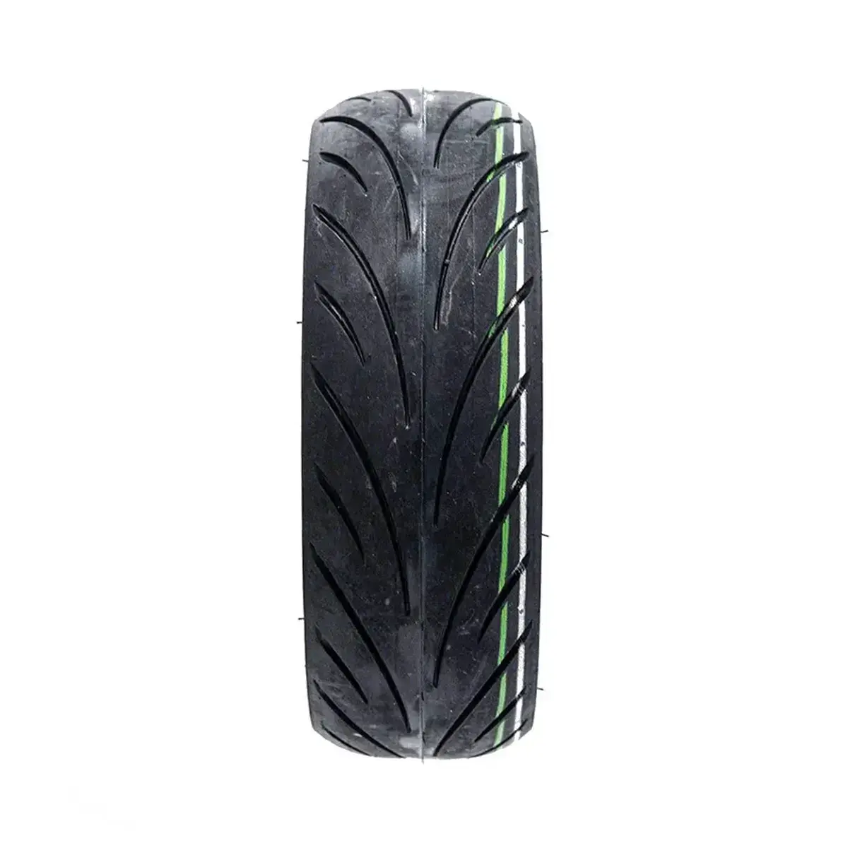 Perfil en perspectiva del neumático CST 9.5x2.5-6.1 tubeless urbano reforzado para patinete eléctrico, estructura sólida.