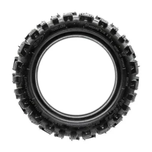 Vista lateral del neumático CST 90/65-6.5 (11x3) multitaco tubeless reforzado para patinete eléctrico, flanco sólido.