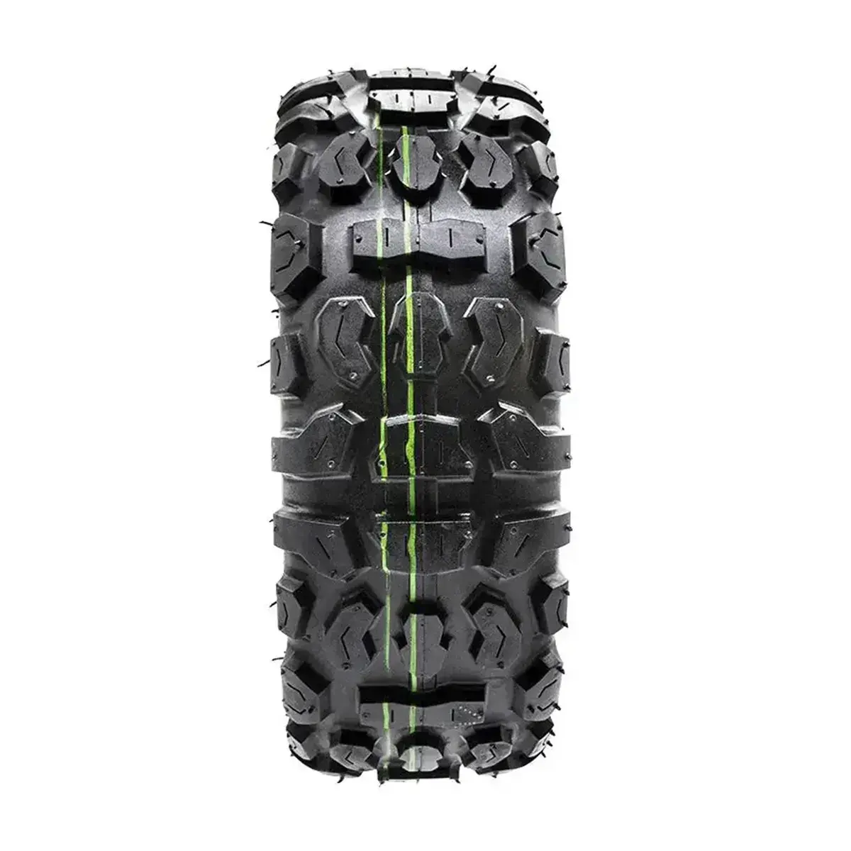 Perfil en perspectiva del neumático CST 90/65-6.5 (11x3) multitaco offroad tubeless reforzado para patinete eléctrico.