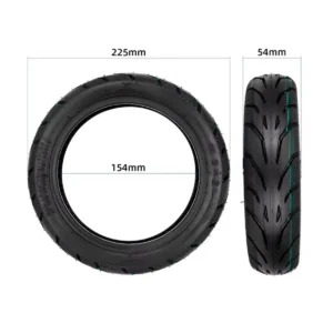 Especificaciones técnicas del neumático 9x2-6.1 tubeless con gel antipinchazos reforzado para patinete eléctrico.