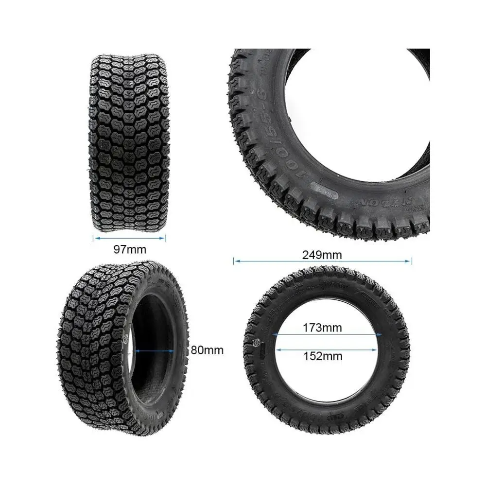 Neumático Offroad Xuancheng 100/55-6 para Patinete Eléctrico - medidas del neumático