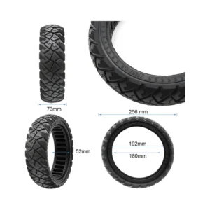 Neumático Sólido Ulip Diamante Todoterreno 70/60-7.5 para Patinete Eléctrico - medidas del neumático