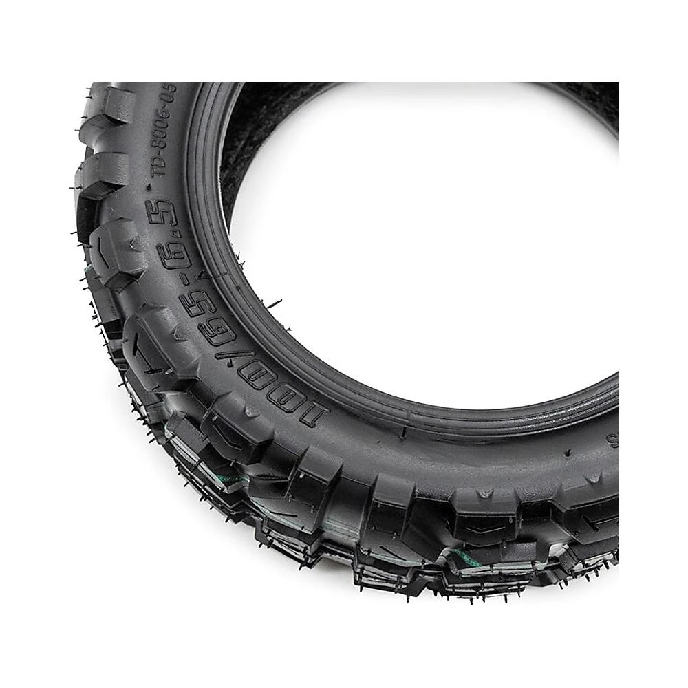 Neumatico tubeless 100 65 6 5 tuovt para patinete electrico: cotas para un montaje preciso.