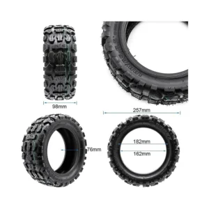 Neumatico tubeless 100 65 6 5 tuovt para patinete electrico: conjunto de acabado profesional revisado.