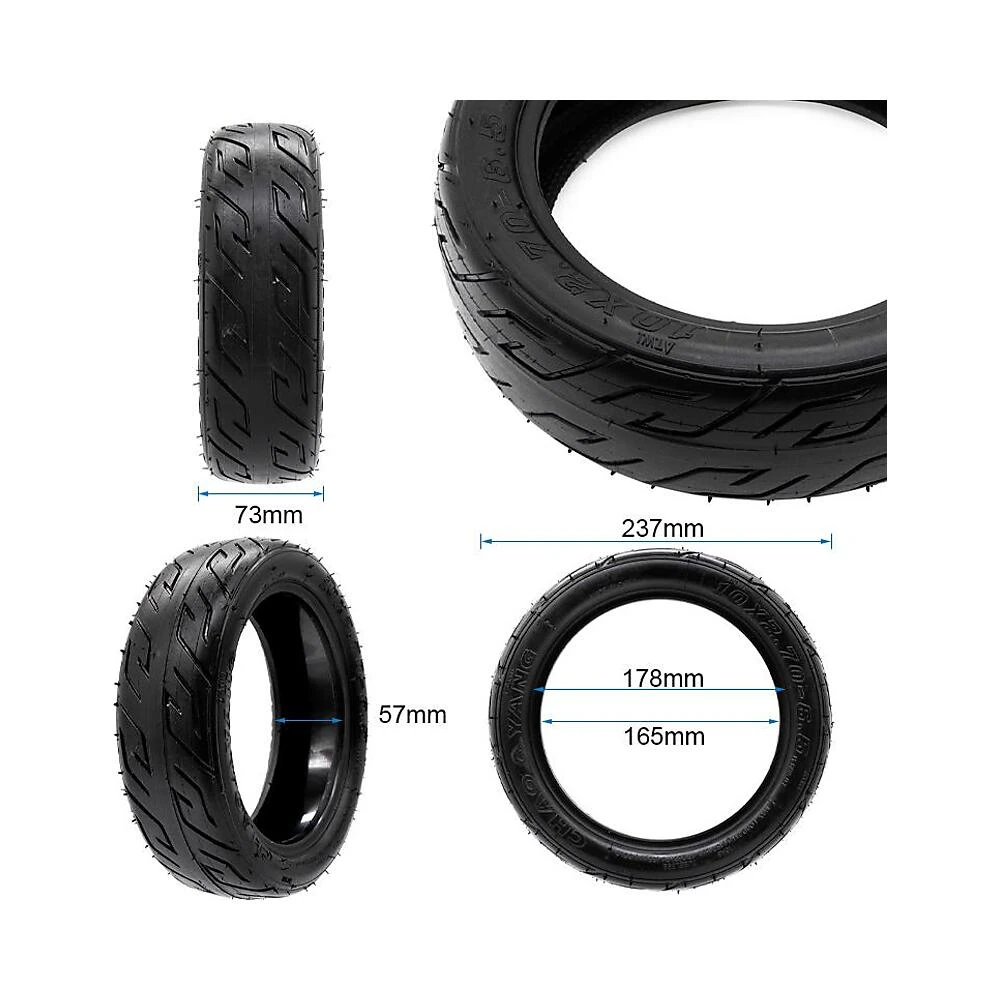 Neumatico Tubeless 10X2 7 6 5 Chaoyang Edition Gel Para Patinete Electrico: conjunto de excelente resistencia revisado.