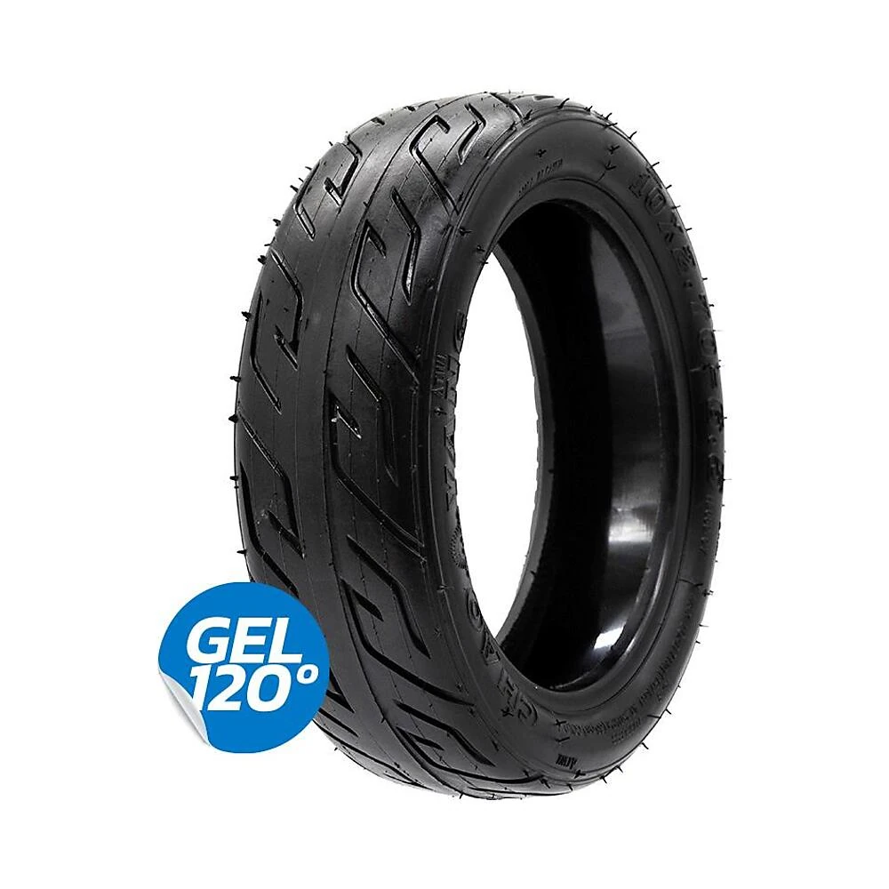 Neumatico Tubeless 10X2 7 6 5 Chaoyang Edition Gel Para Patinete Electrico: aspecto ideal para renovación de VMP.