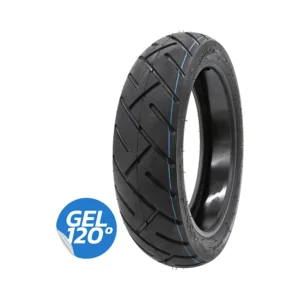 Neumatico tubeless 12x2 5 cy396 con gel para patinete electrico: accesorio destacado por su resistencia al desgaste.