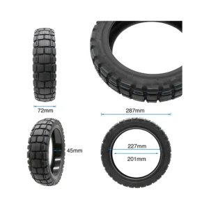 Neumatico tubeless 12x2 5 cy416 con gel para patinete electrico: conjunto de fabricación cuidada revisado.