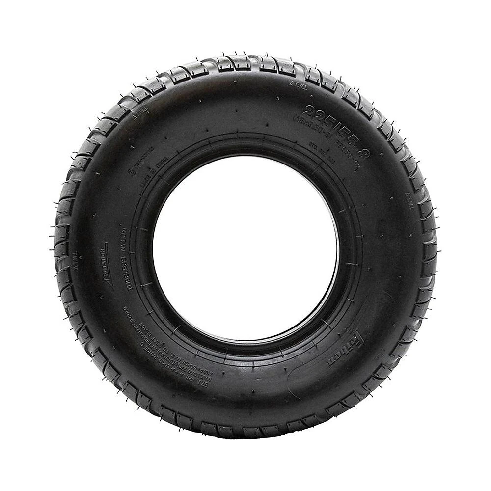 Neumatico Tubeless 18X9 5 8 225 55 8 Feiben: primer plano de los puntos de ensamblaje.