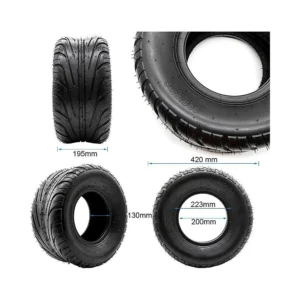 Neumatico Tubeless 18X9 5 8 225 55 8 Feiben: elemento de sustitución completo preparado para el rodaje.