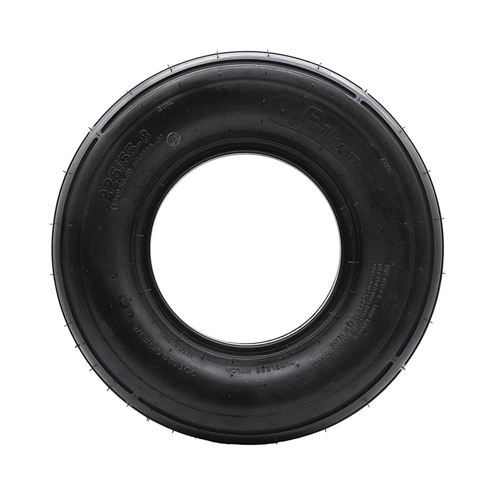 Neumatico Tubeless 18X9 5 8 225 55 8 Liso Feiben Para Patinete Electrico: ángulo visual y acabado de fabricación cuidada.