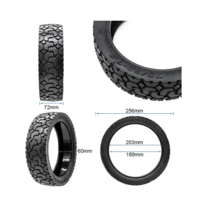 Neumatico tubeless 70 60 7 5 rhinotrack con gel antipinchazos para patinete electrico: estado final del recambio.