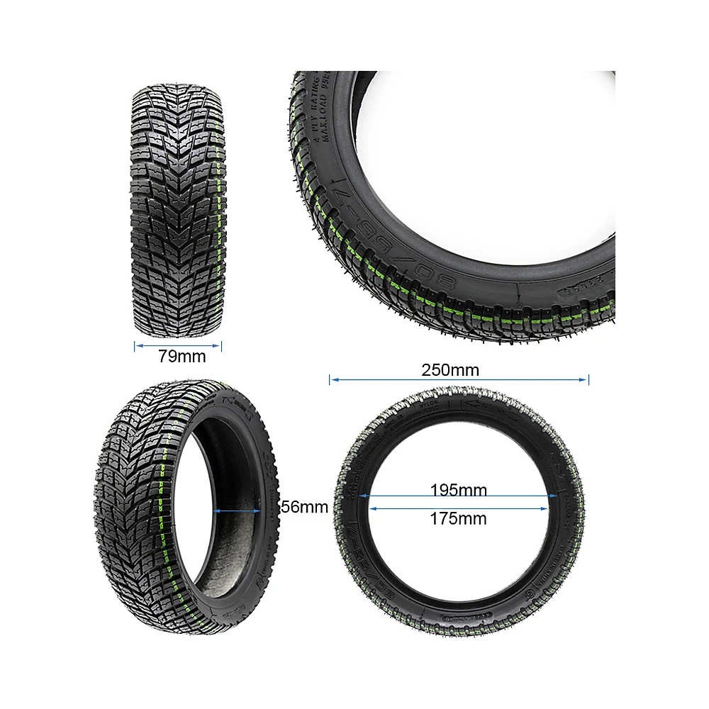 Neumatico tubeless 80 55 7 cst para patinete electrico: conjunto de alta gama revisado.