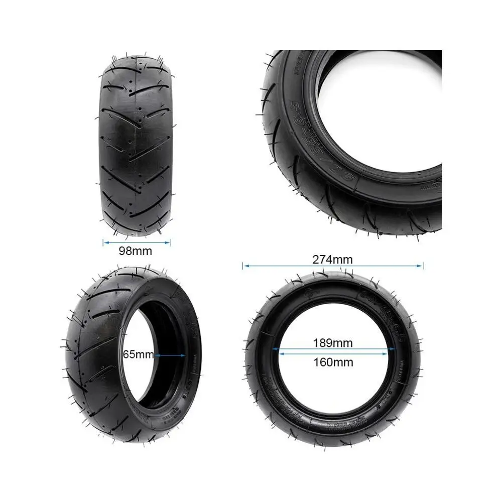Neumático Tubeless 90/65-6.5 para Patinete Eléctrico - medidas del neumático