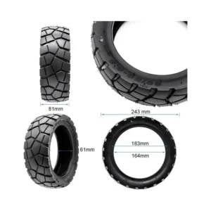 Neumático Tubeless Aoxin 80/50-6.5 para Patinete Eléctrico - medidas del neumático