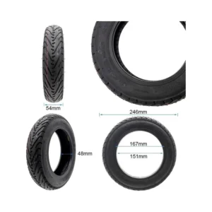 Neumático Tubeless Cityroad 10x2.25-6 para Patinete Eléctrico - medidas del neumático