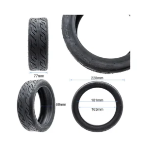 Neumático Tubeless Cityroad 10x2.70-6.5 para Patinete Eléctrico - medidas del neumático