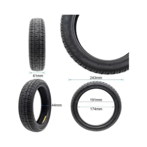 Neumático Tubeless Cityroad 60/65-6.9 para Patinete Eléctrico - medidas del neumático